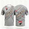 2026 New Fashion Men's and Women's New Off  T-shirt Quick-dry Breathable Quick Drying Sports Shirt Extra for Ducati Beachwear