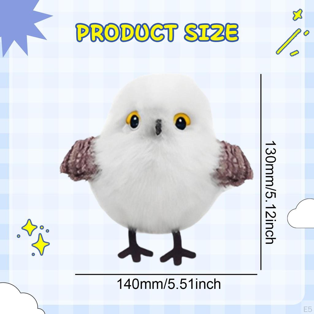 Interactive Flapping Bird Cat Toy Automatic Chirp Tweet for Indoor Cats Kitten Pet Supplies