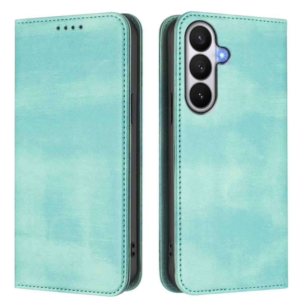 For Samsung Galaxy S26/S26 Pro Wallet Cases Retro Texture RFID Blocking Leather Phone Cover