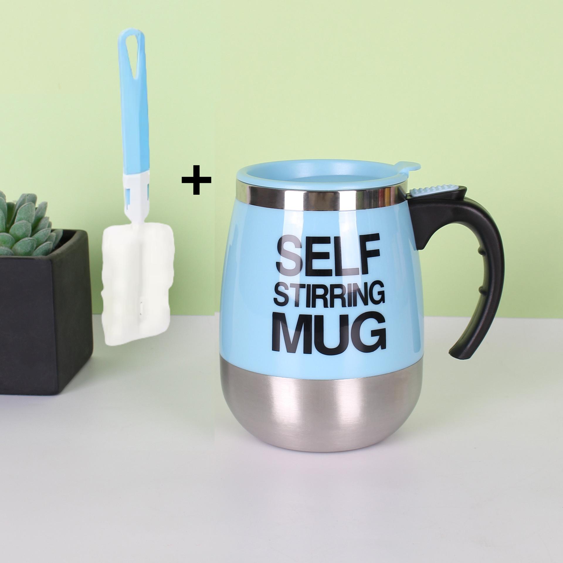 

400 мл автоматическая чашка для смешивания кофе электрическая саморазмешивающая кружка для кофе из нержавеющей стали умный миксер термостаканы для чая и молока изолированные чашки 400ML