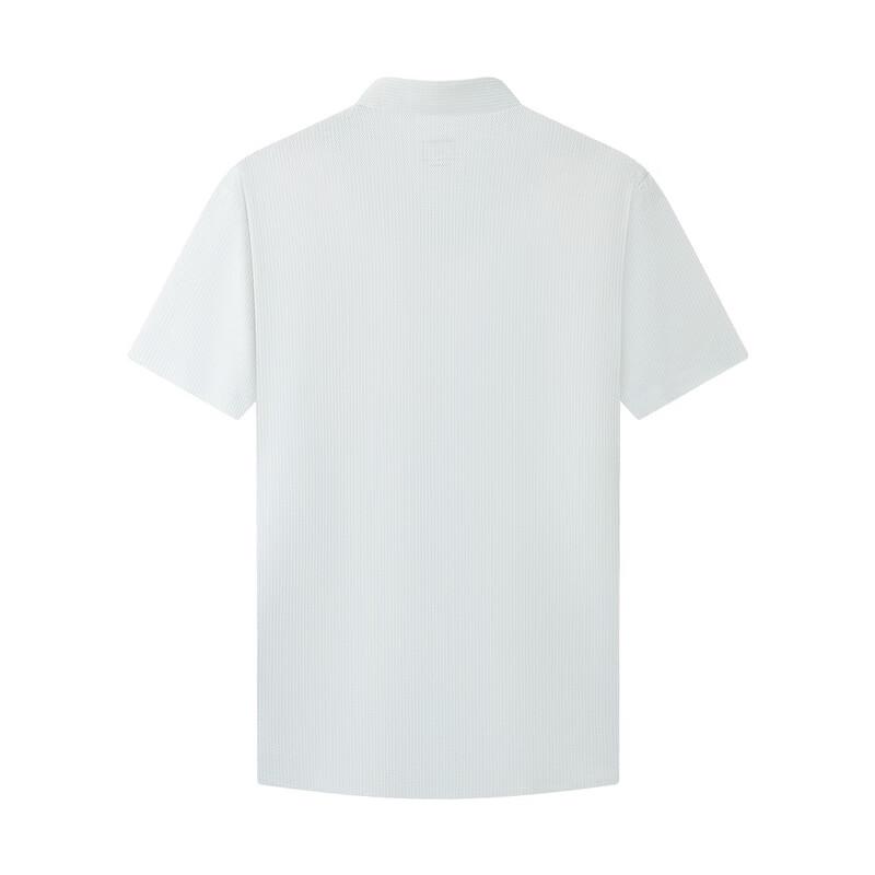 Seven Men's Seamless High-Elastic Printed Short-Sleeve Shirt