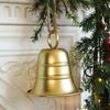 Antiker Weihnachtsglockenanhänger Exquisite Weihnachts-Kuhglocken Weihnachtsbaum-Anhänger Heimtür-Dekor
