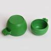 Bird Bowl Round Innoxious Plastic Practical Bird Feeder for Parrot