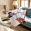 Game DDeltarune TTenna Pillow Covers Cartoon Sofa Decorative Home Doublesided Printing Short Plush Cute Cushion Cover