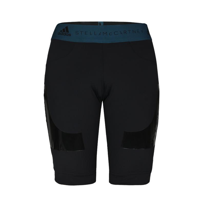 

Adidas X Stella McCartney Hybrid Short Solid Color Comfortable Breathable Soft Casual Shorts Women Shorts Black EA2193 L