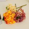Künstlicher Hortensienstrauß Simulation Seidenblumen Für Zuhause Hochzeit Büro Party Garten Café