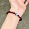 Unique Natural Stone Bead Bracelets Blue Agate Stone Short Bracelets 2025 Trendy Jewelry for Women Lady Gift