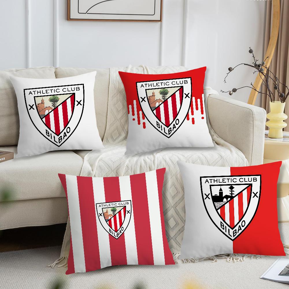 A-Athletic Club Football Cushion Cover Cushion Room Bedroom Headboard Sofa Living Backrest Nap Time Pillow Case