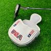 Capac pentru cap de club de golf Captuseala moale, anti-zgarietura, capac de protectie pentru putter de golf cu inchidere magnetica Echipament de protectie