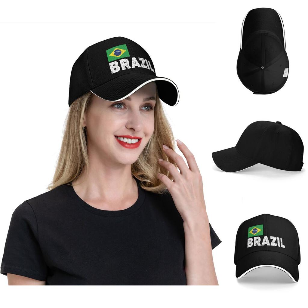 Brazil Soccer Team Football Brazilian Flag Baseball Caps Snapback Baseball Hats Breathable Casual Casquette for Men And Women