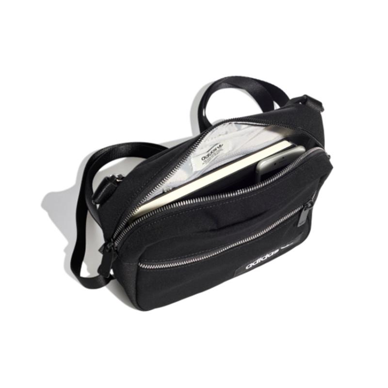 adidas Polyester Sports Bag, Crossbody Bag Regular Unisex Black Adidas GN1385