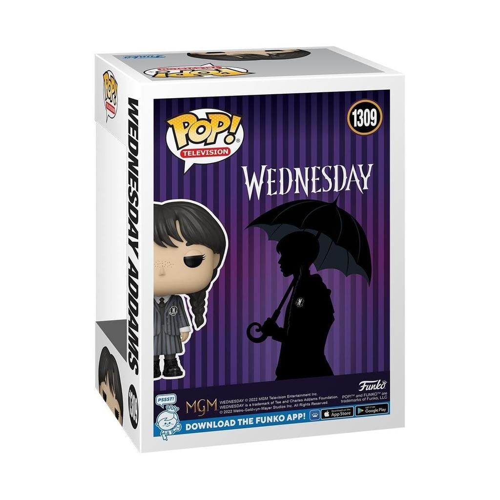 Funko Tv Wednesday Addams Netflix Vinyl Figure New Pop! #1309