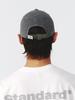 KIJUN K Symbol Cap Unisex Charcoal