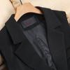 Women's Autumn Suit Vest Sleeveless Jacket Spring and Autumn Korean Version Long Vest Women's Slimming Cardigan Waistcoat