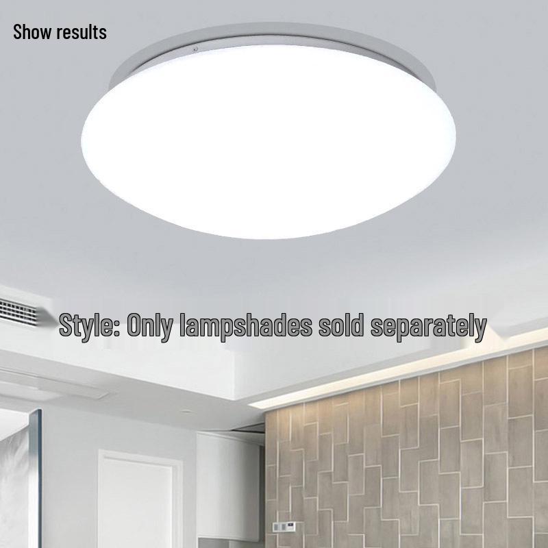 Acrylic Square and Round Ceiling Light Shade with Chassis, No Fixture Included, Free Shipping