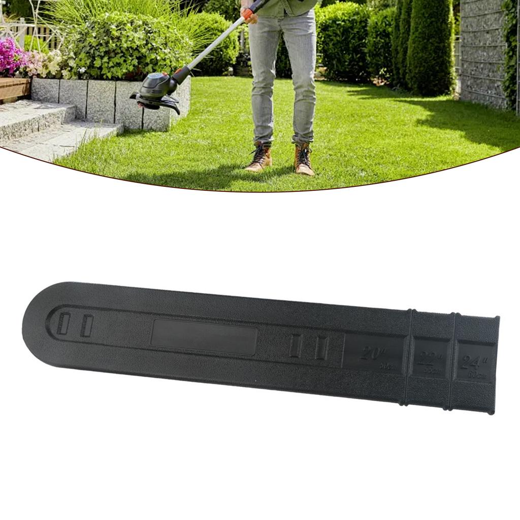 Chainsaw Bar Cover Sheath for 20 22 24 Chainsaws Sturdy Plastic Scabbard to Protect Bar and Chain from Damage and Wear