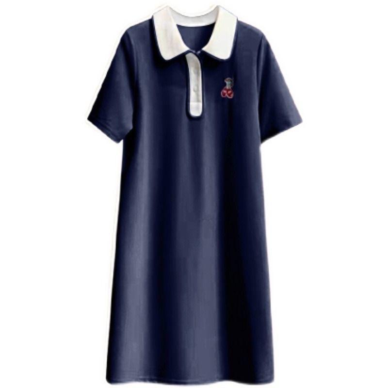 Летнее платье для беременных, последние модели, скрывает живот, не просвечивает, удобная посадка, воротник-поло, носить как футболку или юбку во время беременности M