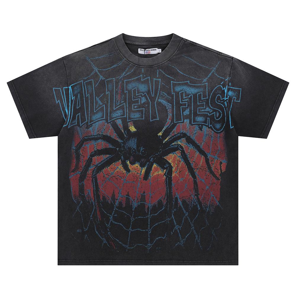 V111 Vale Forever Valley Fest SPORTS DIVISION WIDOW BIG TEE Summer Street Trendy T-shirt