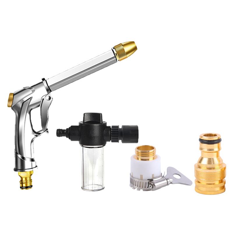 Multifunctional Garden Watering Spray Gun Household High Pressure Sprinkler Foam Car Wash Nozzle Water Jet Gun Garden Tools