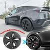 Calotas 19" Preto Fosco para Tesla Model Y 2025-2026 (Conjunto de 4)