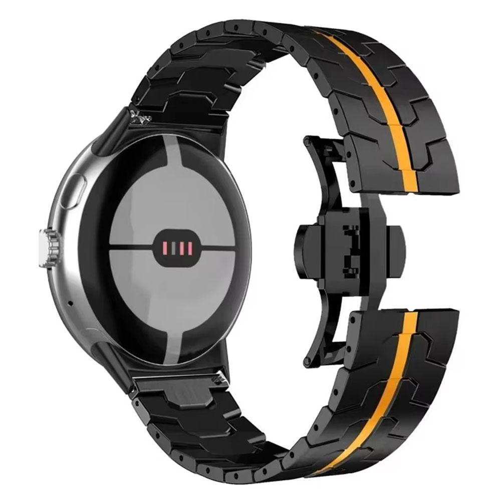 Pasek do zegarka Google Pixel Watch 4 45mm/3 45mm Stal nierdzewna z zapięciem motylkowym