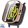 Étui de protection d'écran en TPU souple pour Xiaomi Redmi Watch 5 Active Verre trempé Boîtiers de montre pour Redmi Watch 5 Lite Protecteur