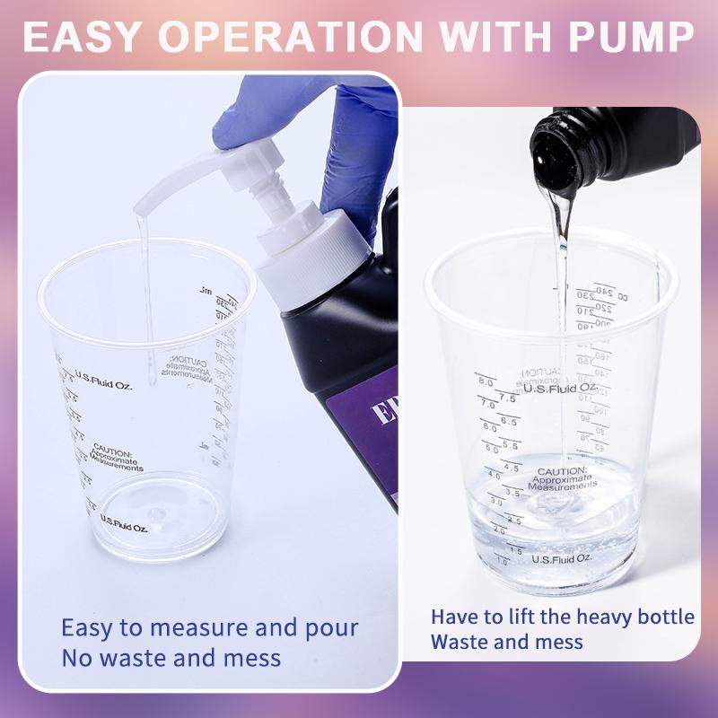 1:1 Epoxy Resin Kit Crystal Clear Epoxy Resin Kit No Yellowing No Bubble Art Resina Casting Resins for Art Crafts Jewelry Making