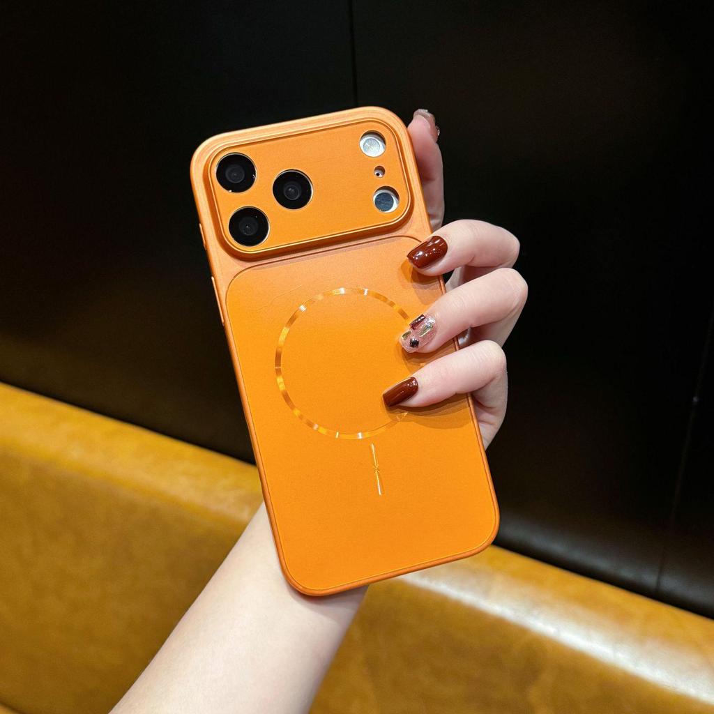 Magnetic Minimalist Apple 17PROMAX, 16/14Pro, 15Pro/13 Ultra-Thin Phone Case