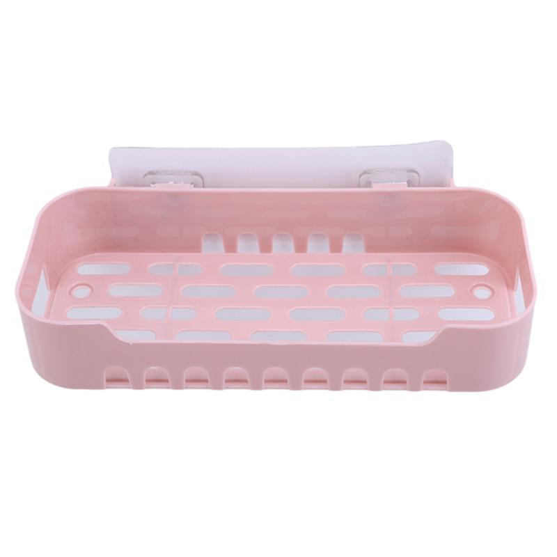 Accessories Shower Corner Shelf Wall Mounted Self Adhesive Waterproof No Drilling Plastic