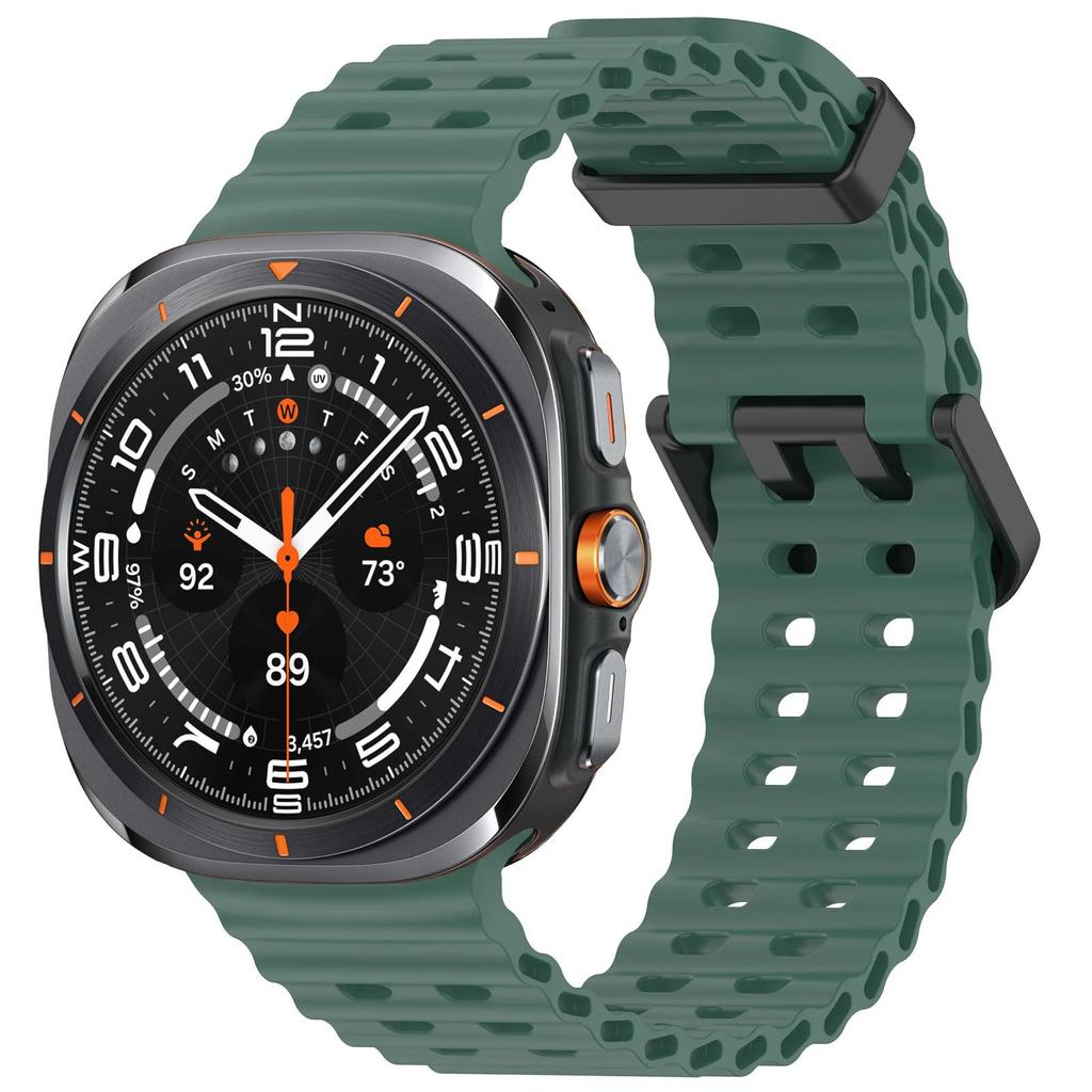 Original Band FOR Samsung Galaxy watch Ultra 47mm accessories Marine Silicone Sport Bracelet Correa Galaxy watch 7 Ultra Straps