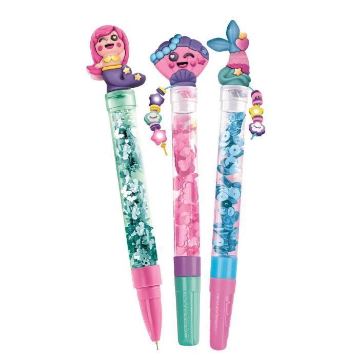 Clementoni - crée tes stylos - magical mermaids