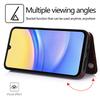 Portfel z podwójnym guzikiem, slotem na karty, podstawką, klapką, skórzane etui do Samsung Galaxy A16 A35 A55 A15 A54 A14 A13 A73 A53 A33 A32 A12 A52