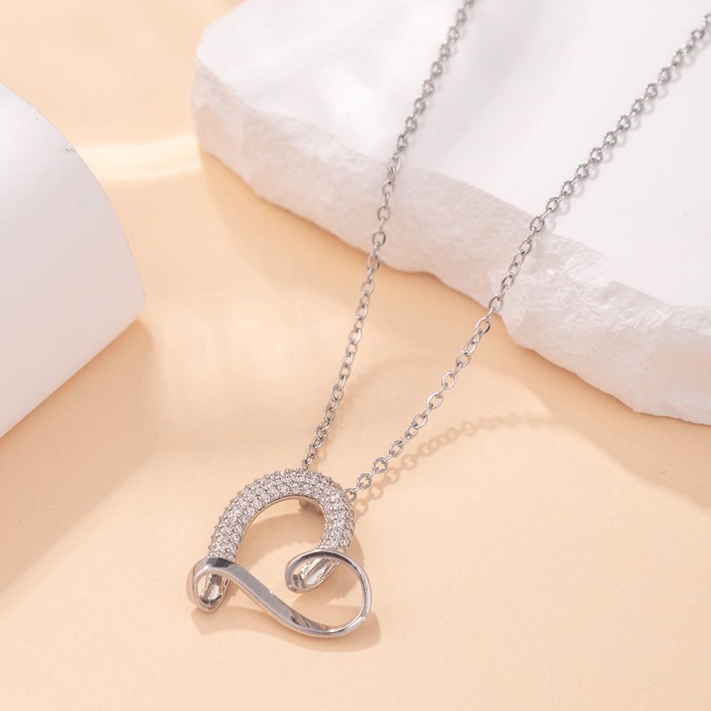 Creative European-American Style Titanium Cross Necklace