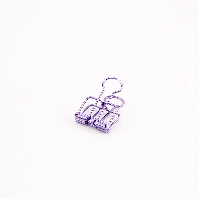 8 Colors 3 Sizes Ins Colors Gold Sliver Rose Green Purple Binder Clips Large Medium Small Office Study Binder Clips
