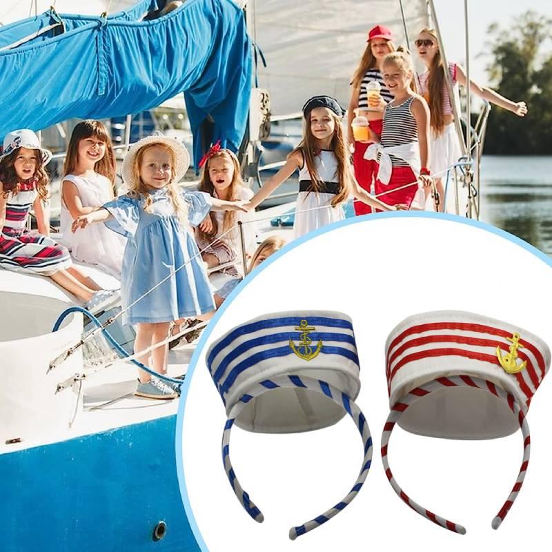 Jiaqi Christmas Easter Halloween Navy Headband Decorative Accessories Unisex Headgear