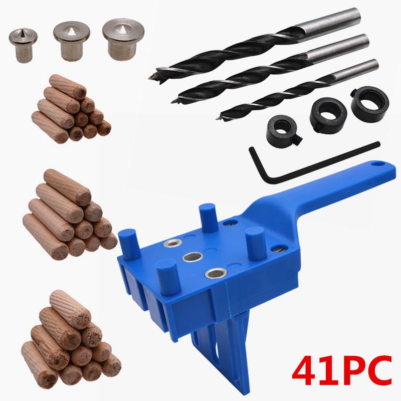 Wood Board Drilling Locator Tool for Dowel Jointing