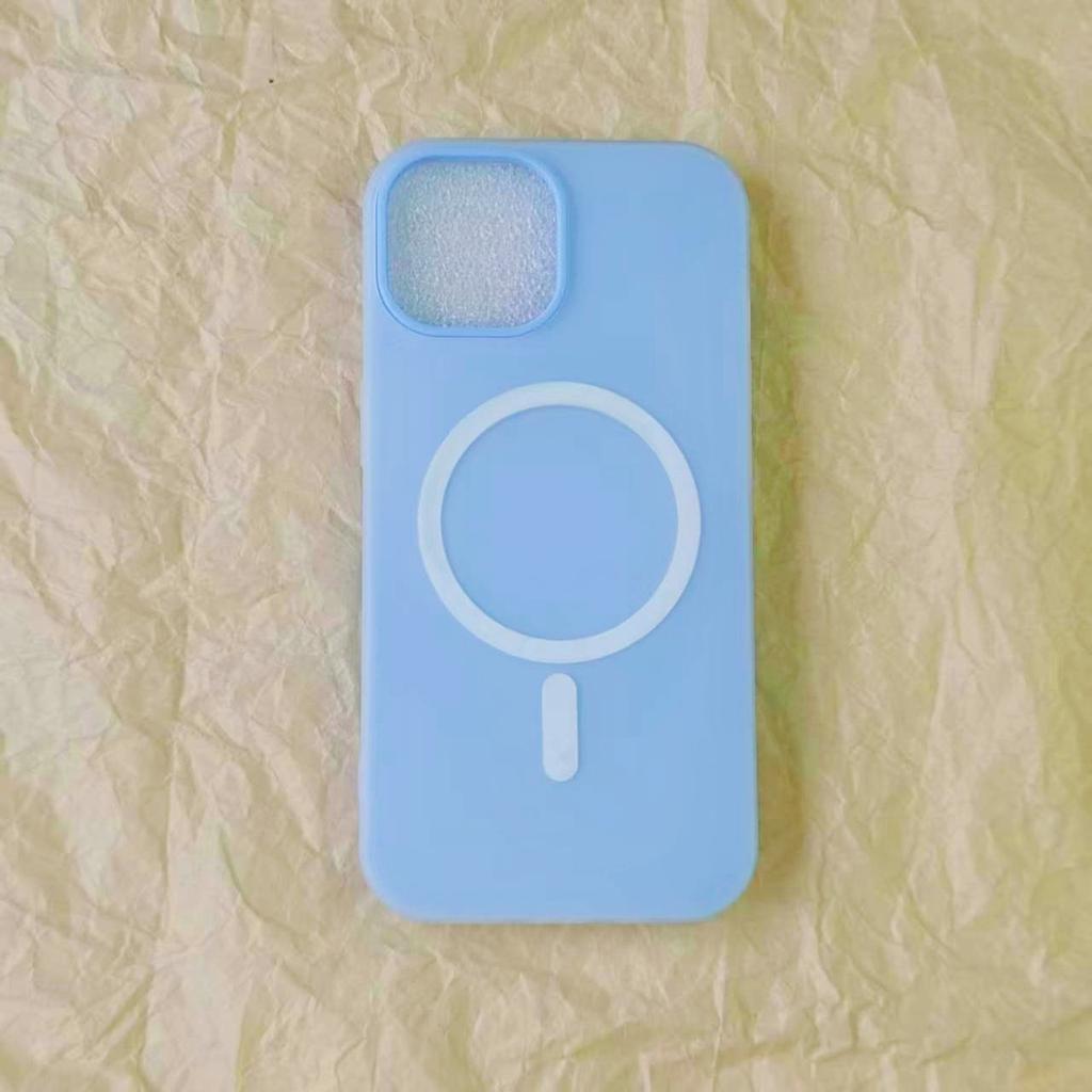 Matte Feel Magnetic Phone Case for Apple 16/15/14 Pro Max, Shockproof and Anti-Slip Phone Cover, Custom Material