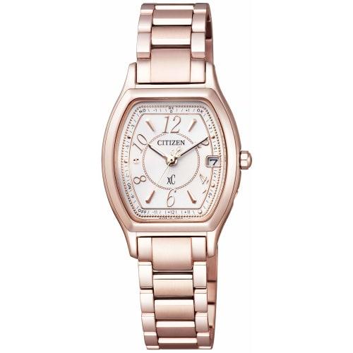 Citizen xC XC Eco-Drive Radio-Controlled Titania Line Happy Flight Series Watch In Sakura Pink (ES9354-69A) for Women