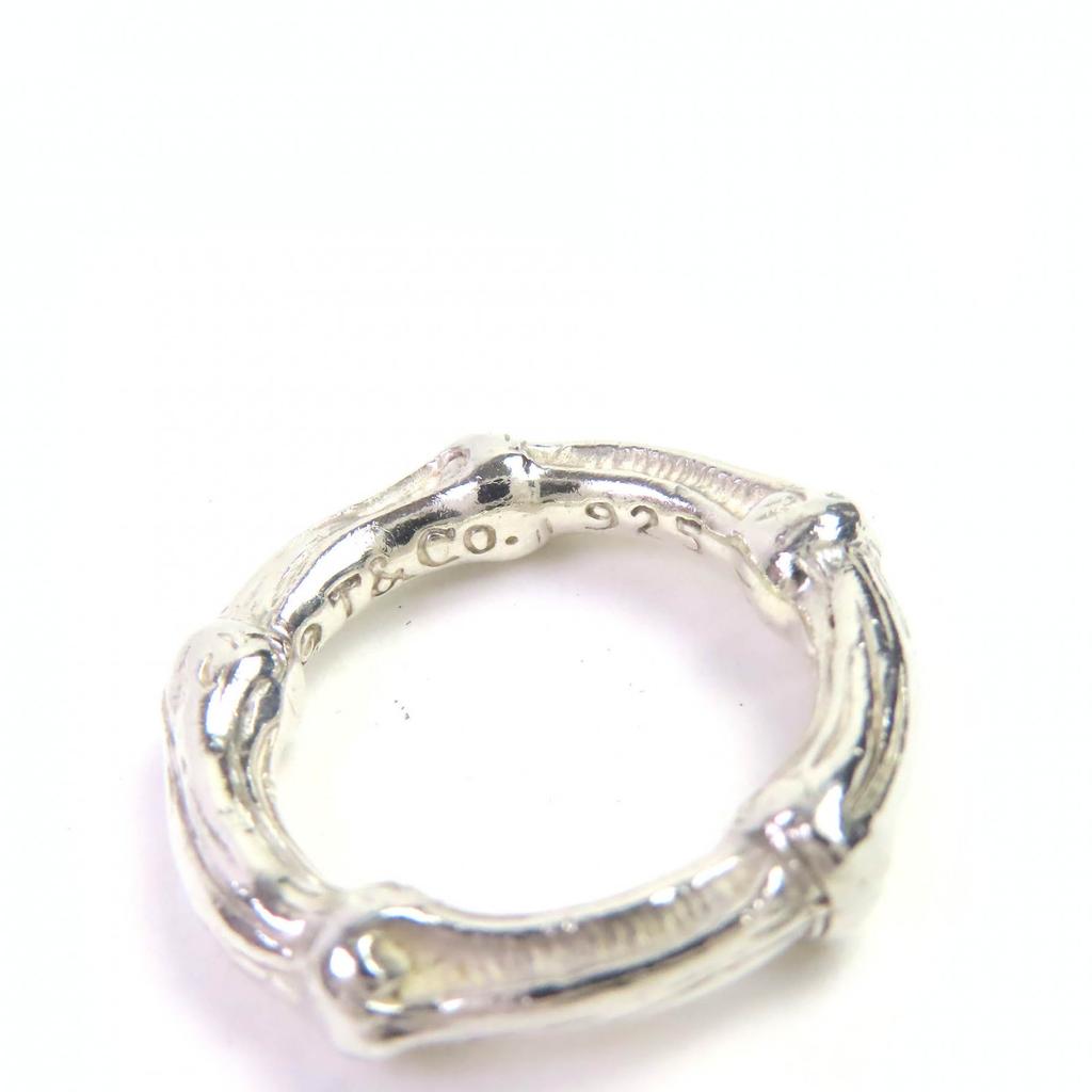 Great TIFFANY&Co. Ring BAMBOO RING Ring accessories Silver SV925 Women Used