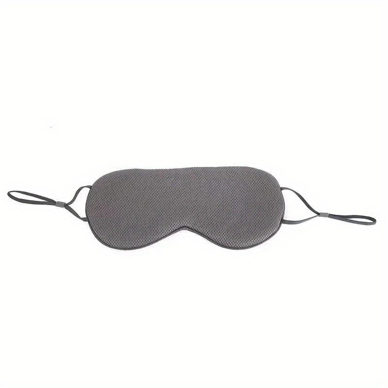 Schlafmaske, warm, kalt, doppelt verwendbar, weiche Seiden-Augenmaske, Nachtverdunkelung, Augenmaske mit verstellbarem Gummiband, Reisemaske