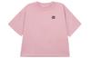 Drop Shoulder Sleeve T Shirt Women's Pink 1379948-697