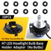 10 Stück H7 LED Scheinwerfer Birne Sockel Halter Adapter für Hyundai Mistra Neuer Tucson Elantra/Tucson KIA Carnival K3 K6 Mistra/LAVIDA