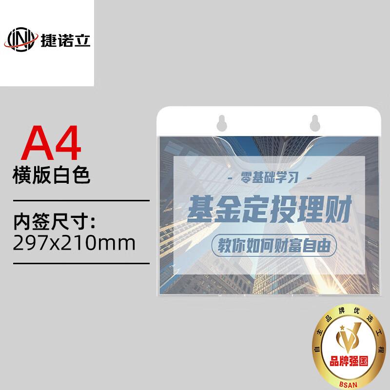 JNL Acrylic Wall-Mounted Document Display Rack