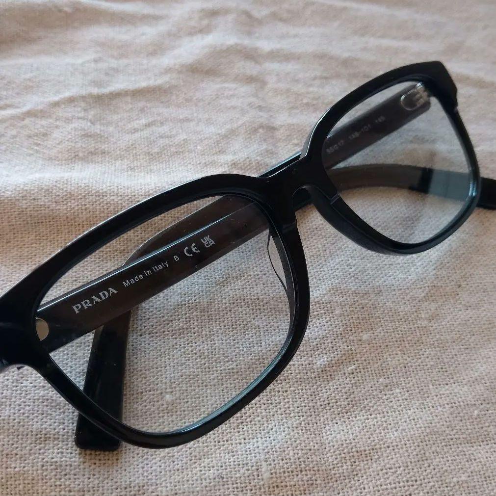 Used PRADA Prada Glasses VPR 04Y-F Black