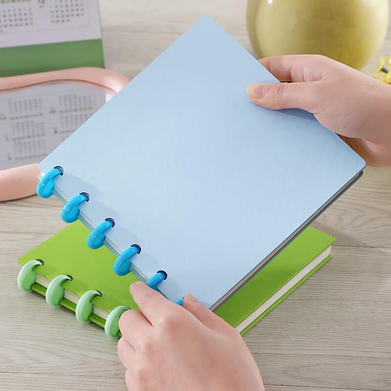 Faramon Mushroom Buckle Loose-Leaf Handmade Notebook