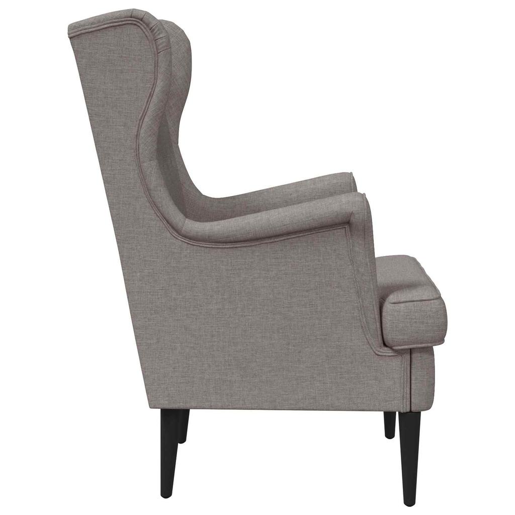 Armchair Taupe Fabric