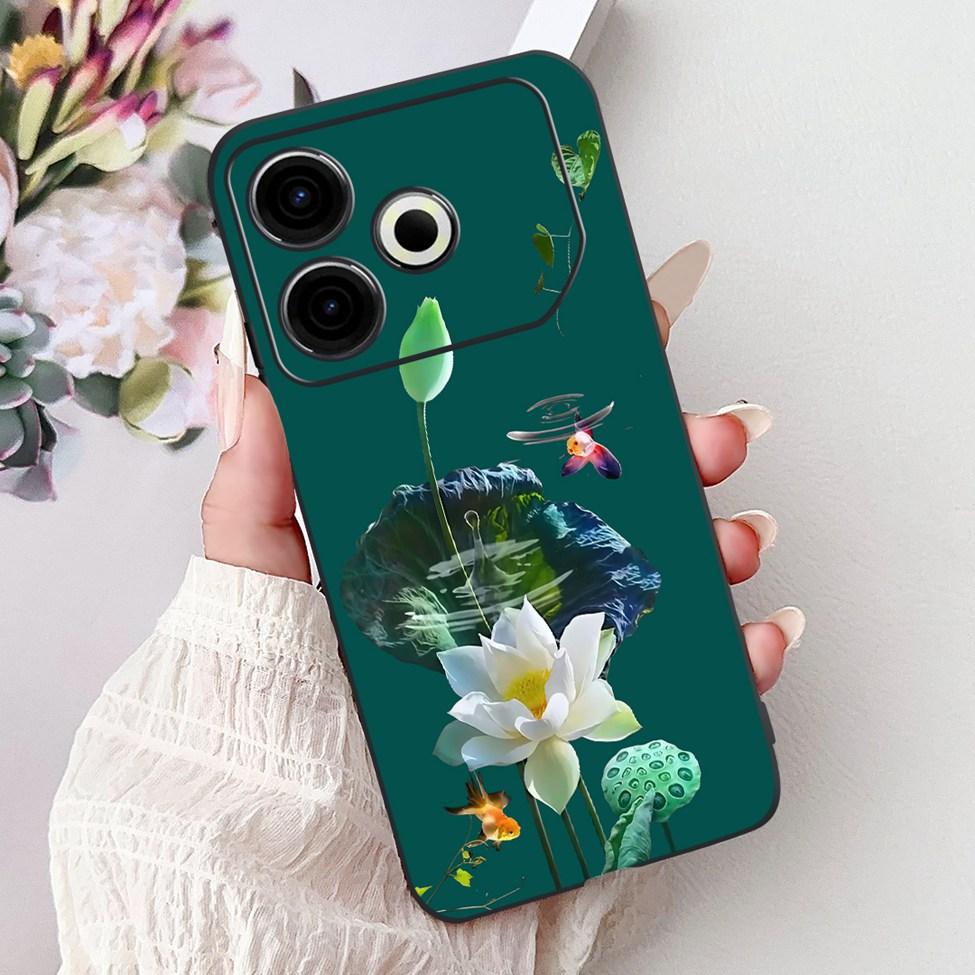 For Tecno Pova 6 Neo 4G Case Cover Luxury Butterfly Love Fashion Flowers Cool Lion Painted Phone Case For Techno Pova 6 Neo 4G