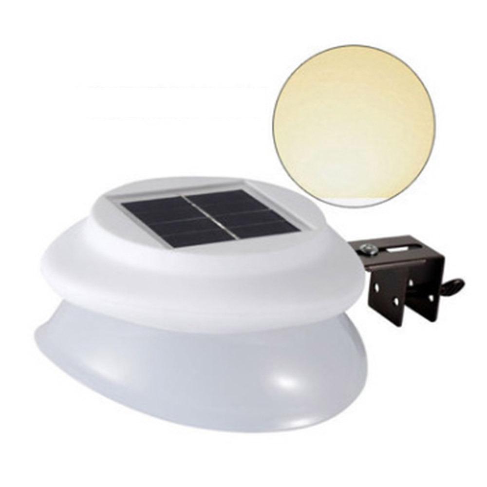 

Энергосберегающие солнечные фонари для забора Светодиодный настенный светильник на солнечной батарее Наружный солнечный светильник Ландшафтный настенный White shell warm light