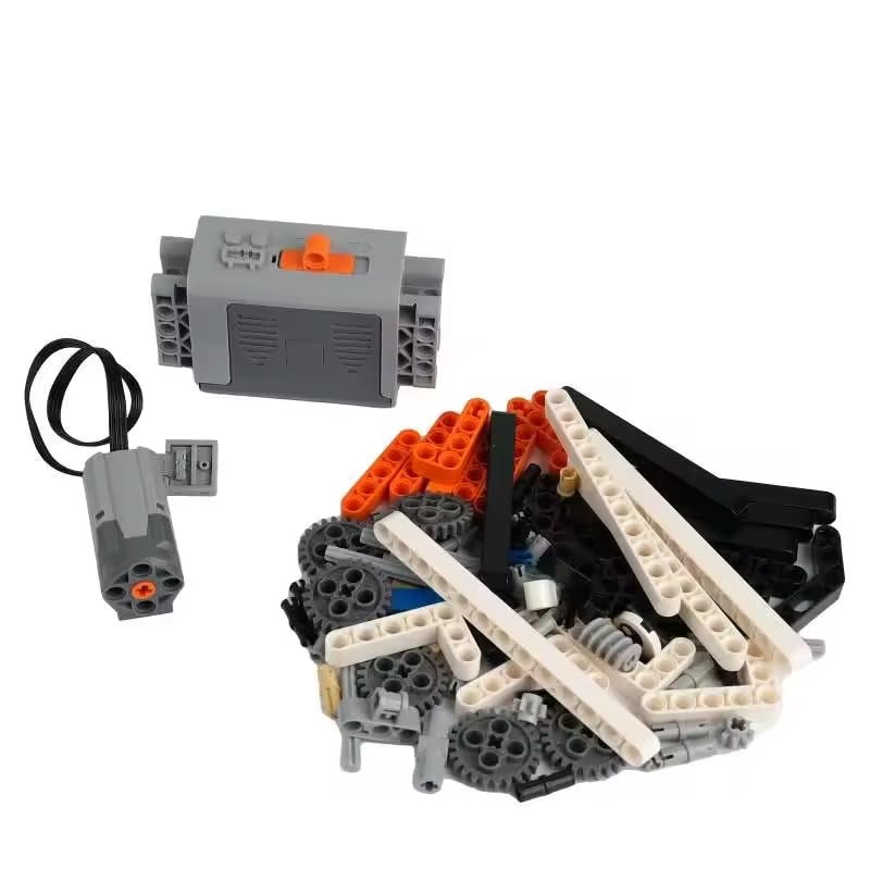 Zmart Walking Robot Building Block Set Hexapod Bionic Technology Power Motor Robot Block Assembly Kit Programming Toy STEM Educational Toy for