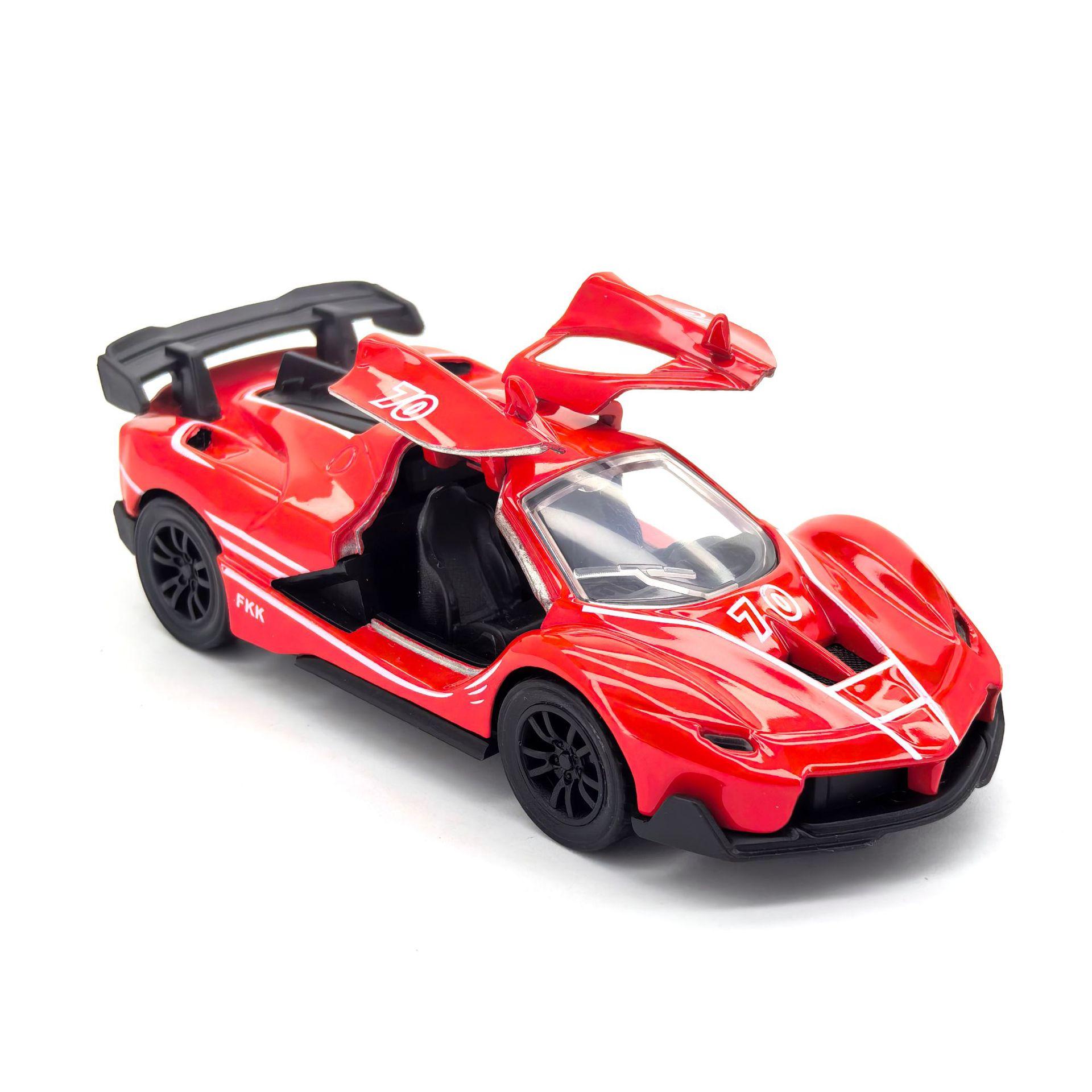 

1:36 Симуляція автомобіля Ferrari Модель Автомобіля Матеріал Сплав Функція відтягування Дитяча Іграшка Модель з Відкриванням Дверей